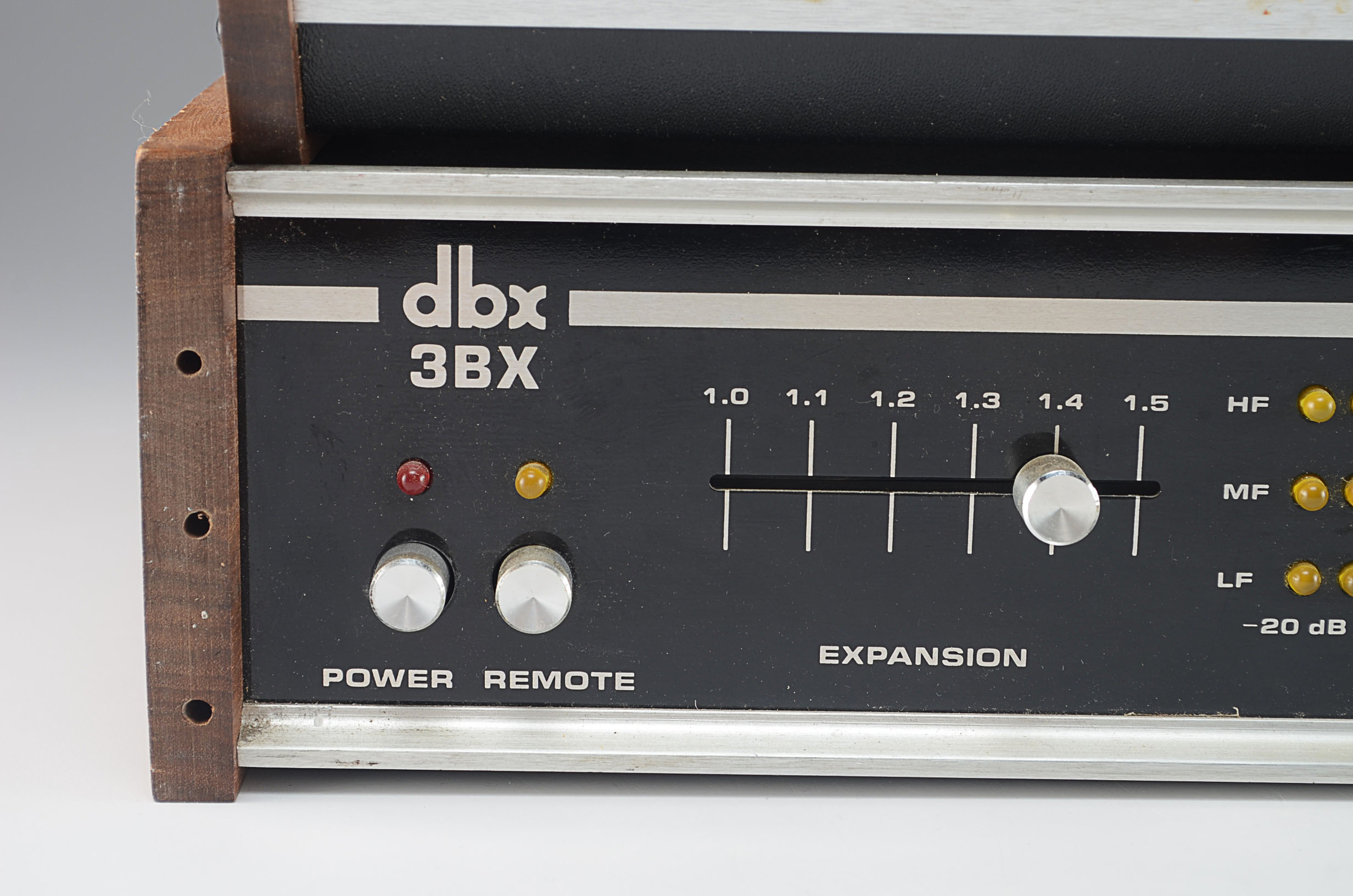 dbx 3 Band Dynamic Range Expander, Boom Box Sub Harmonic Synthesizer, and 3BX-R Remote Control