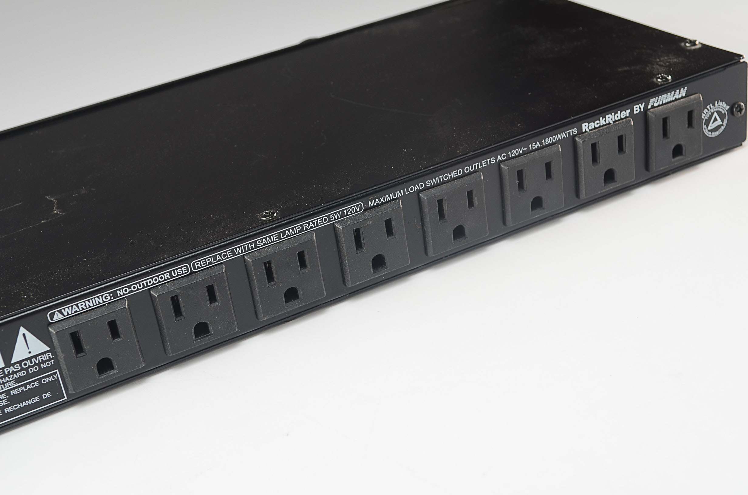 Furman Rack Rider Power Conditioner and Light Module