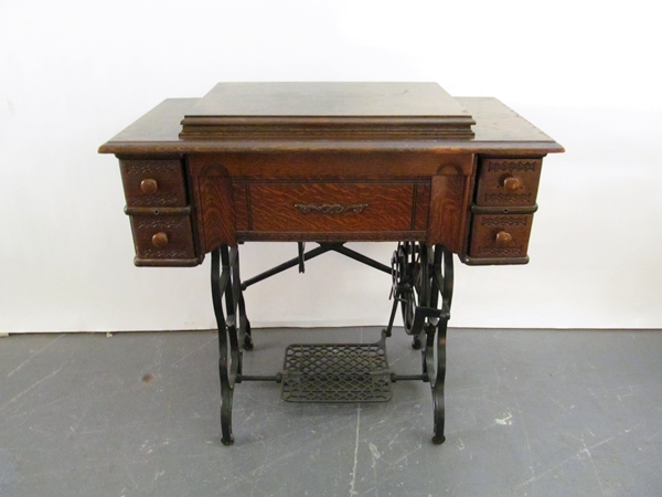 Anitque A.G. Mason Treadle Sewing Machine