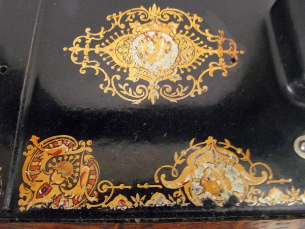 Anitque A.G. Mason Treadle Sewing Machine