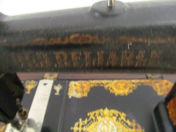 Anitque A.G. Mason Treadle Sewing Machine