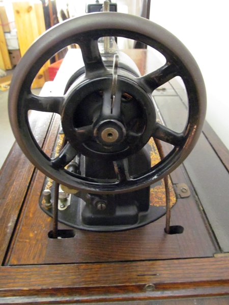 Anitque A.G. Mason Treadle Sewing Machine