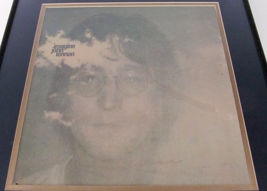 Autographed John Lennon/Imagine Album