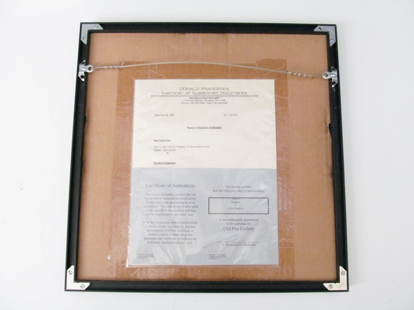 Autographed John Lennon/Imagine Album