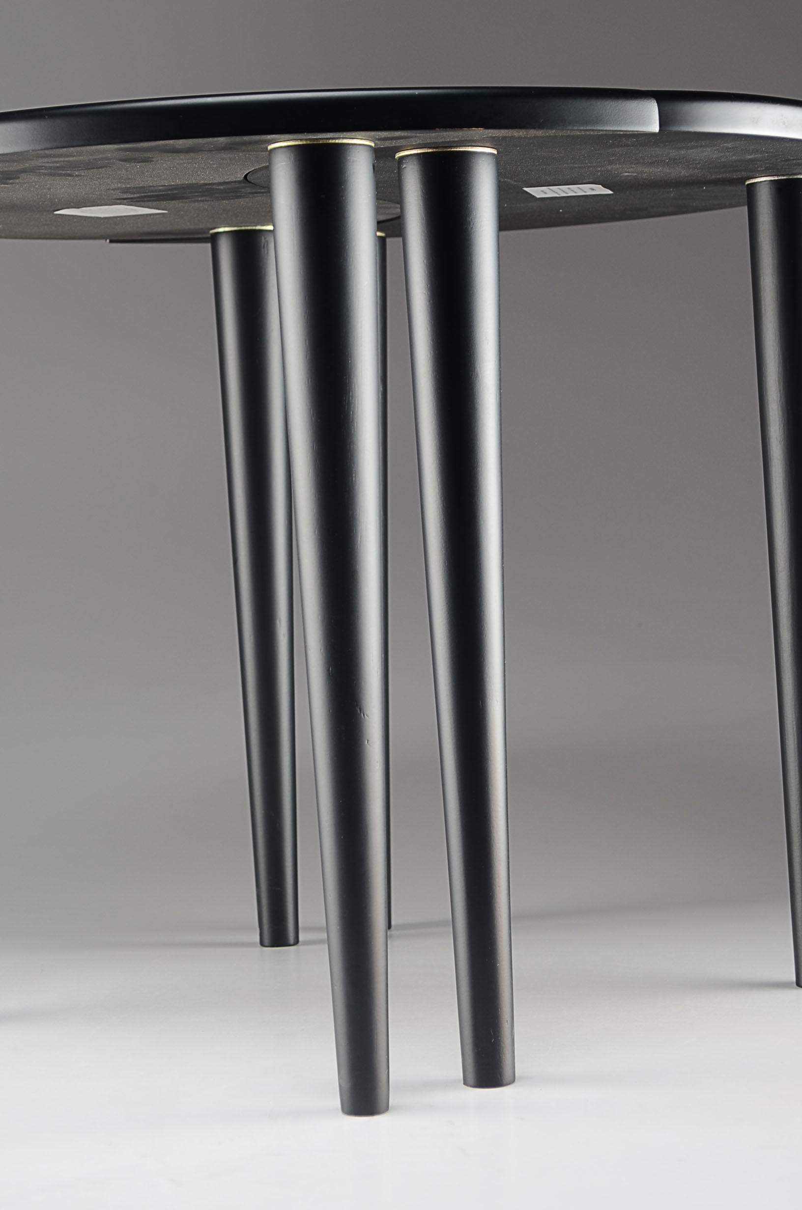 Modern Black Yin Yang Tables