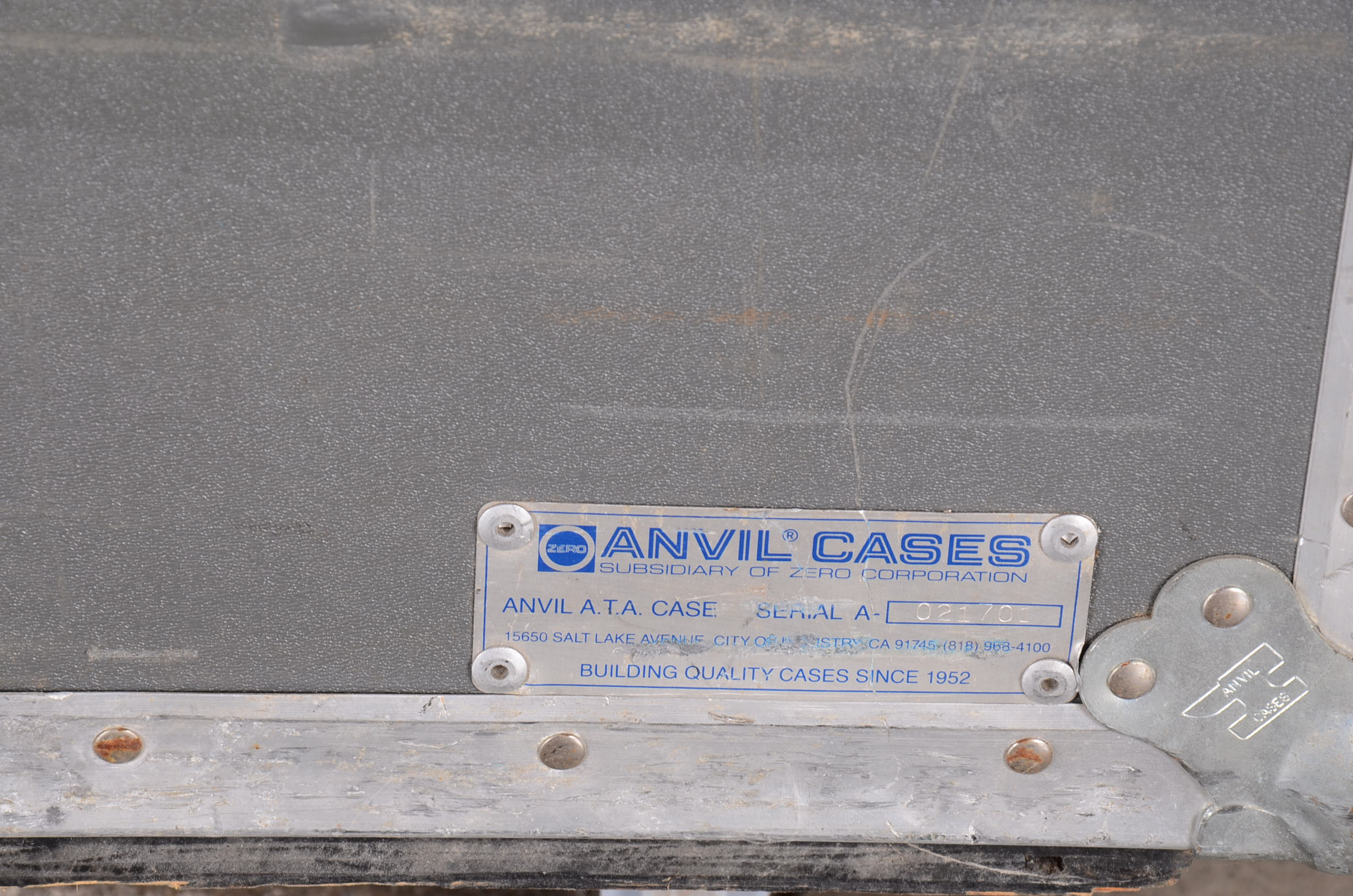 Anvil Road Case, Beck Memorabilia