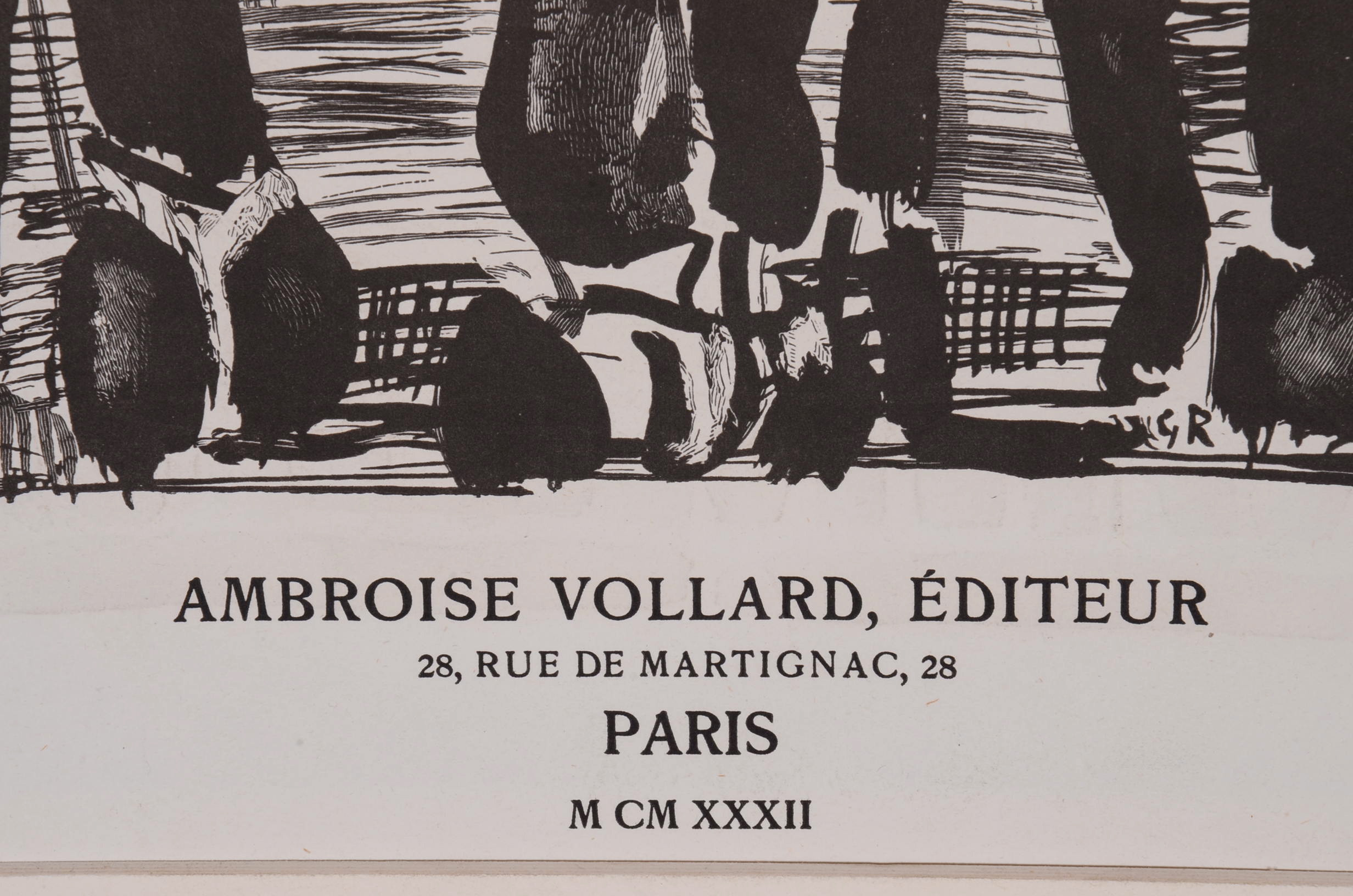 Original Georges Rouault Exhibition Poster "Reincarnations Du Pere Ubu"