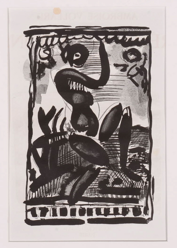 Original Georges Rouault Exhibition Poster "Reincarnations Du Pere Ubu"