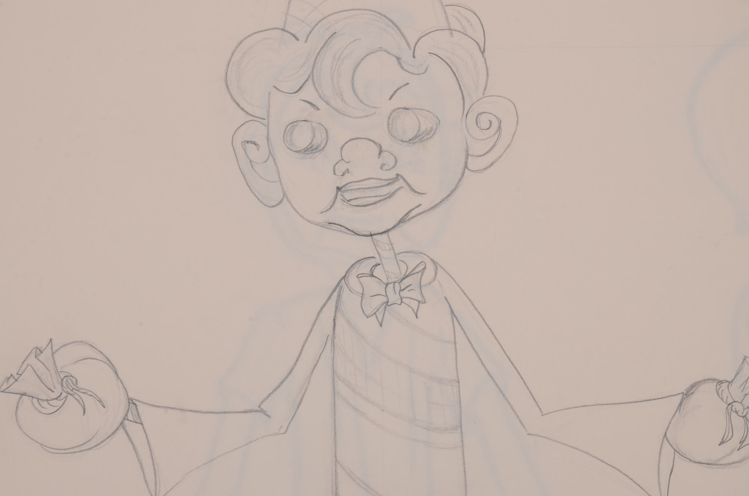 Vintage Marionette Sketch Book