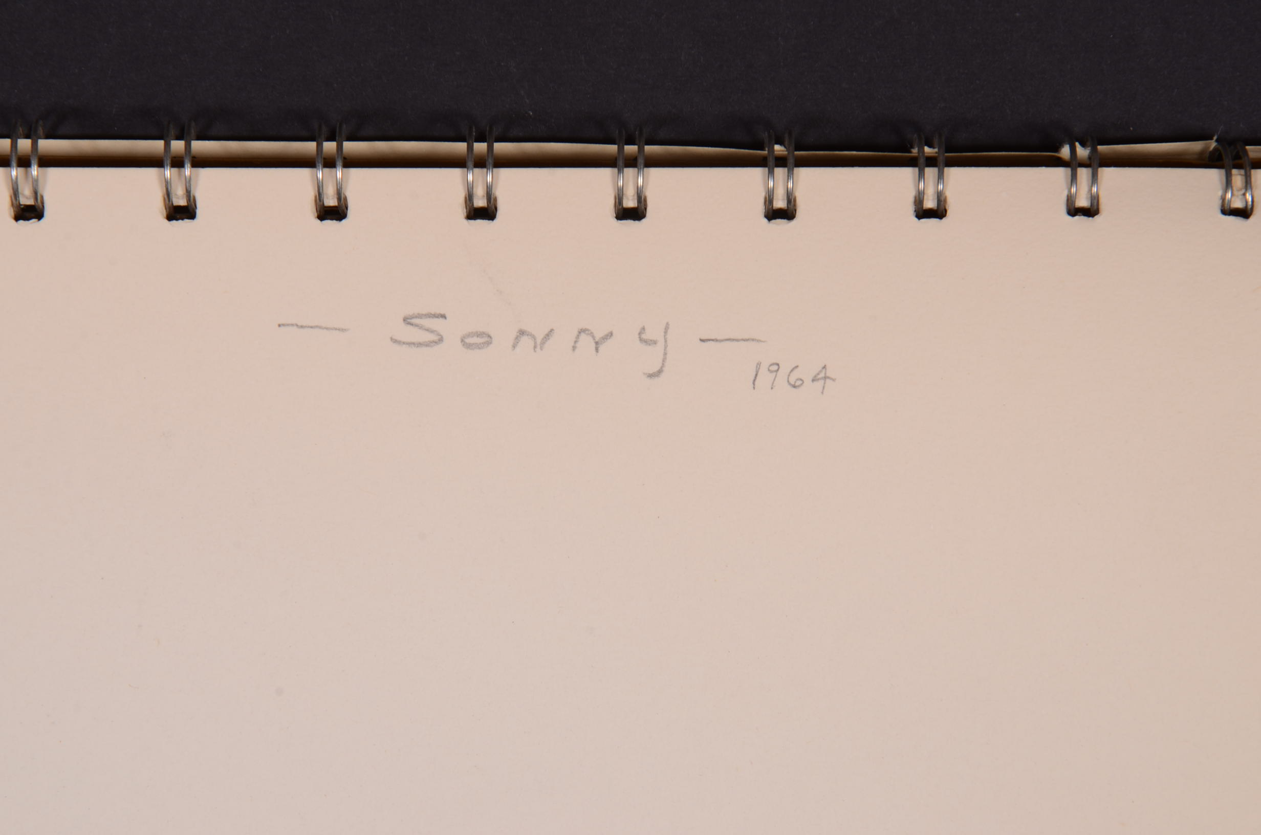 Vintage Marionette Sketch Book