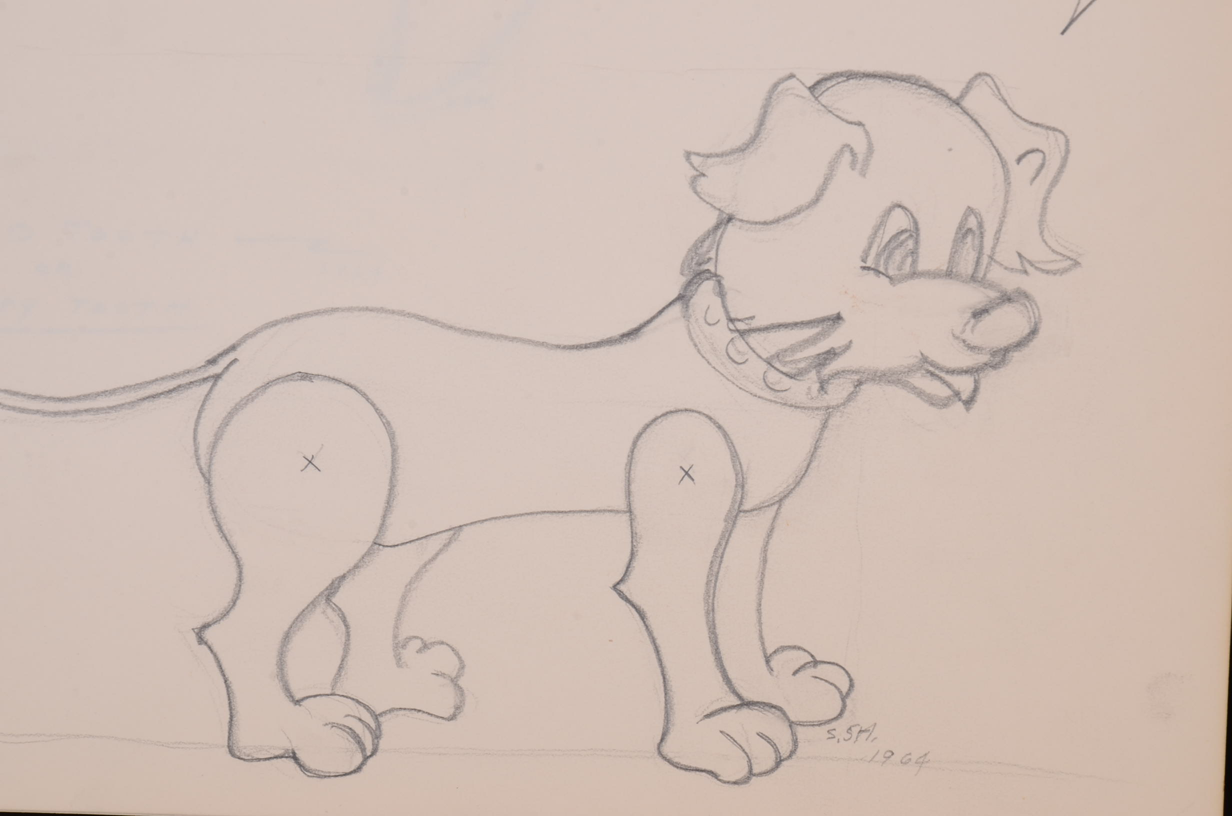 Vintage Marionette Sketch Book