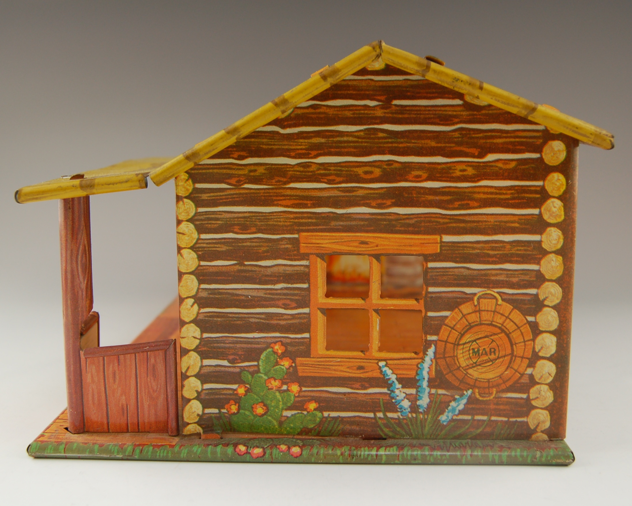 1950's Marx Toys "Bar-M-Ranch" Cabin