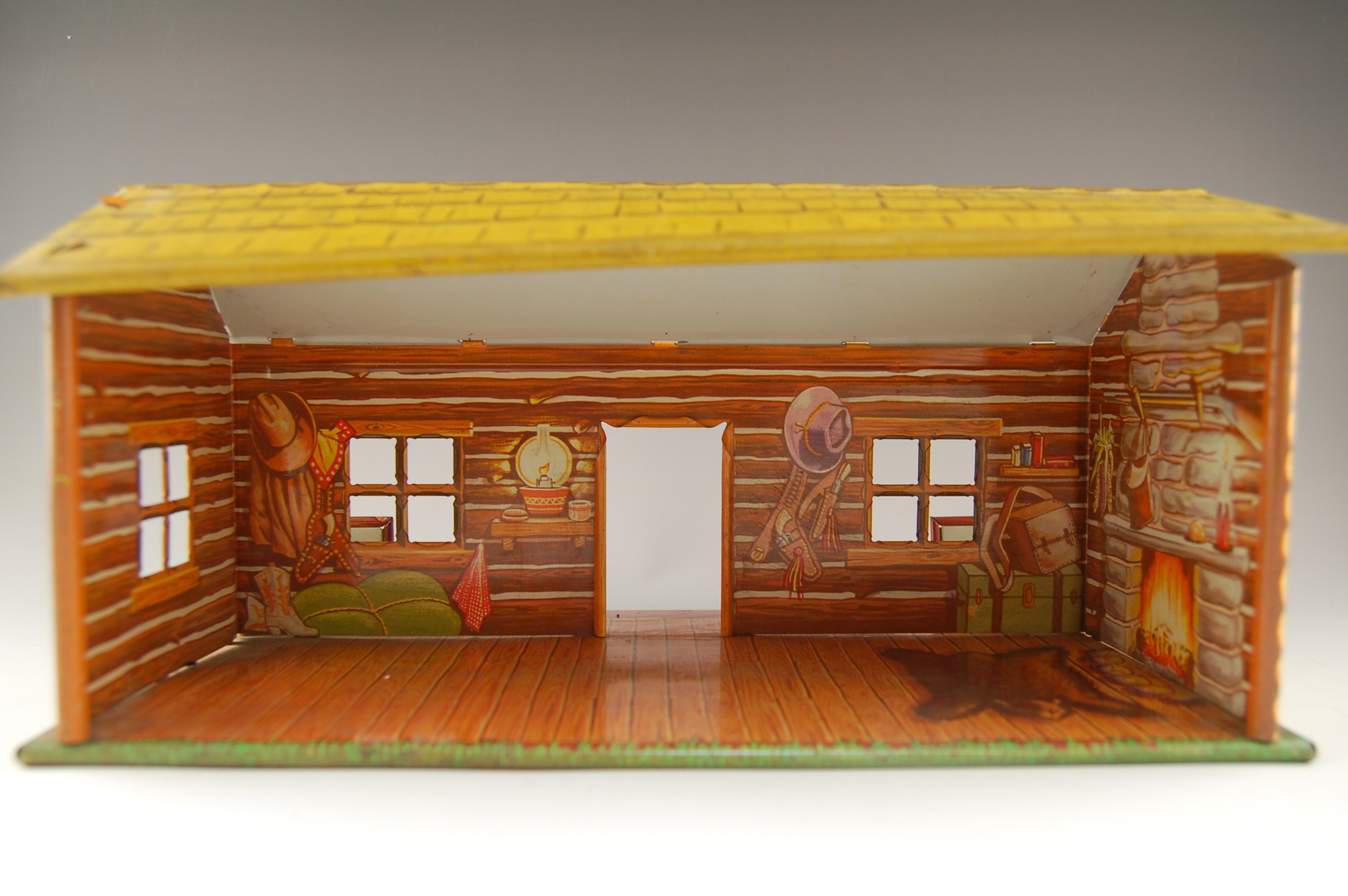 1950's Marx Toys "Bar-M-Ranch" Cabin