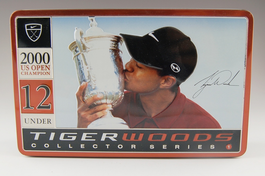 Tiger Woods 2000 U.S. Open Collectors Series Golf Balls