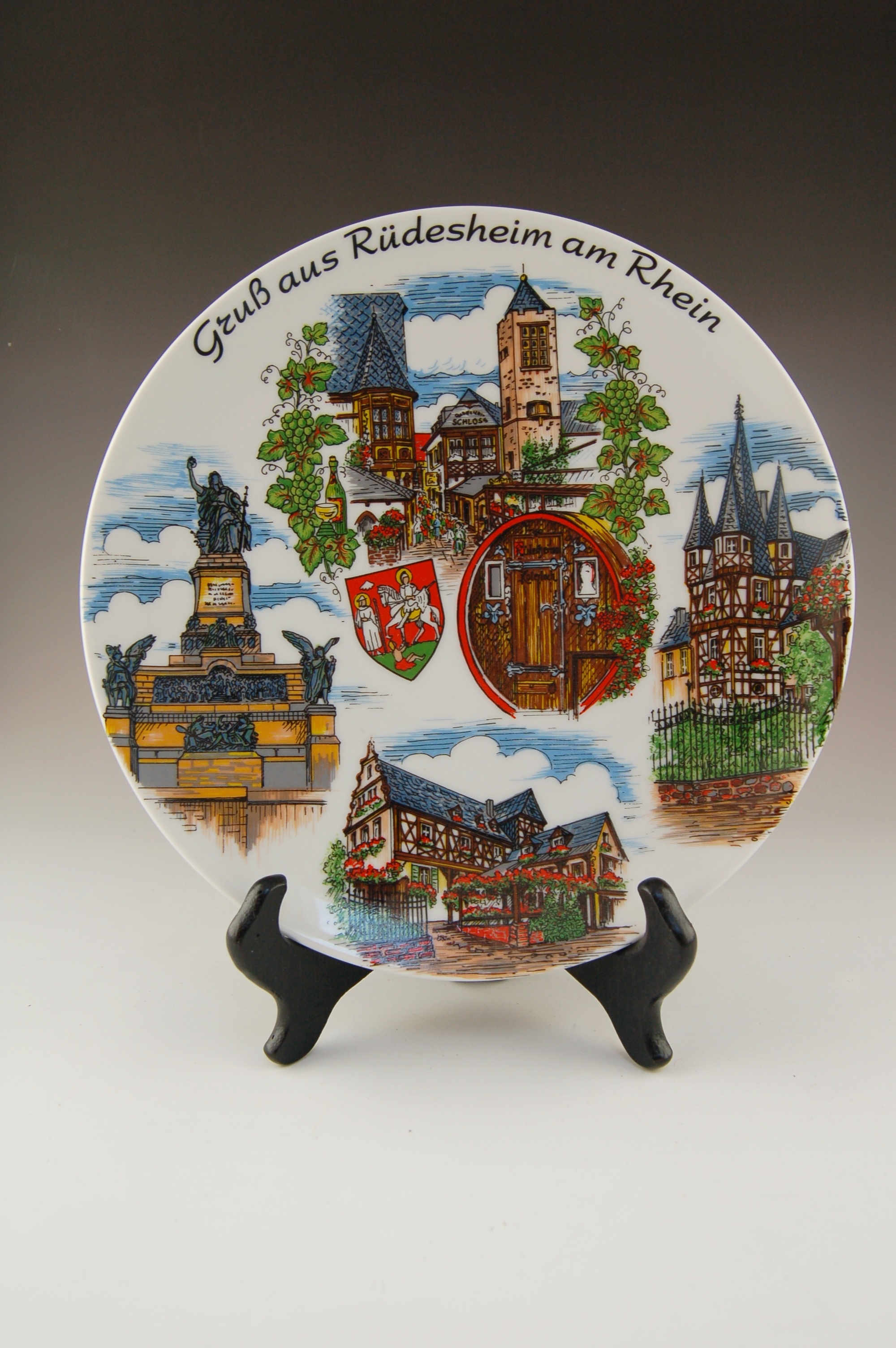 German Souvenir Plates 