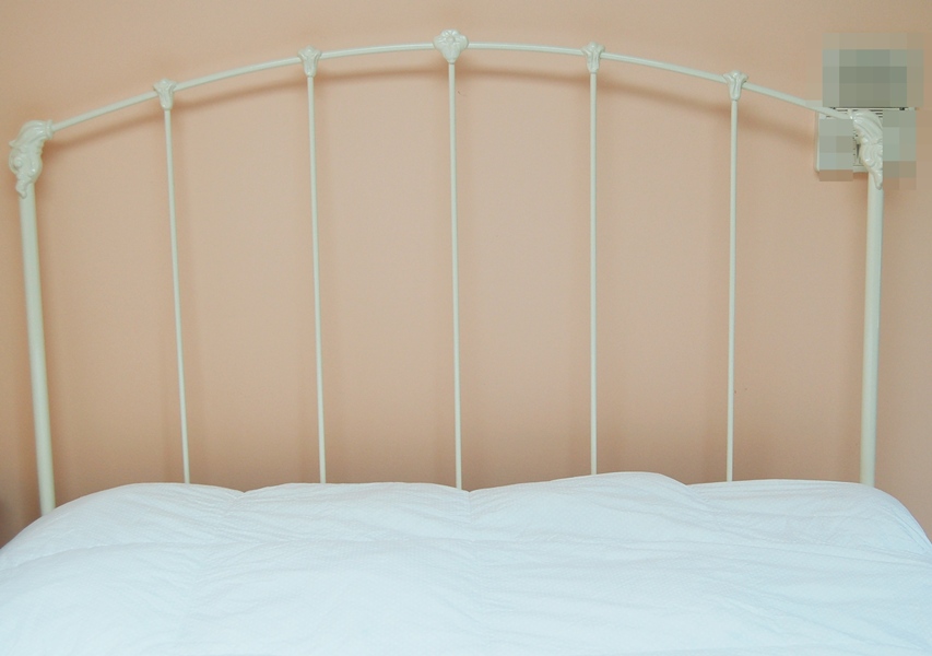 Pottery Barn Cast Metal Head Board
