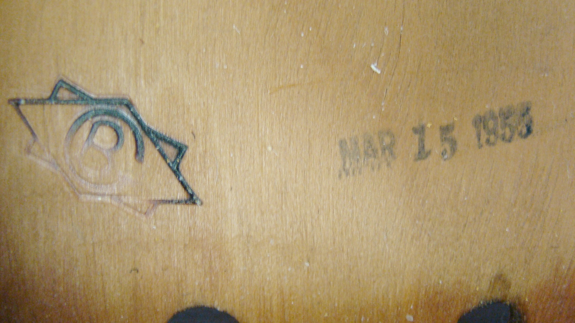 Vintage Jens Risom Mid-Century Modern Arm Chair.