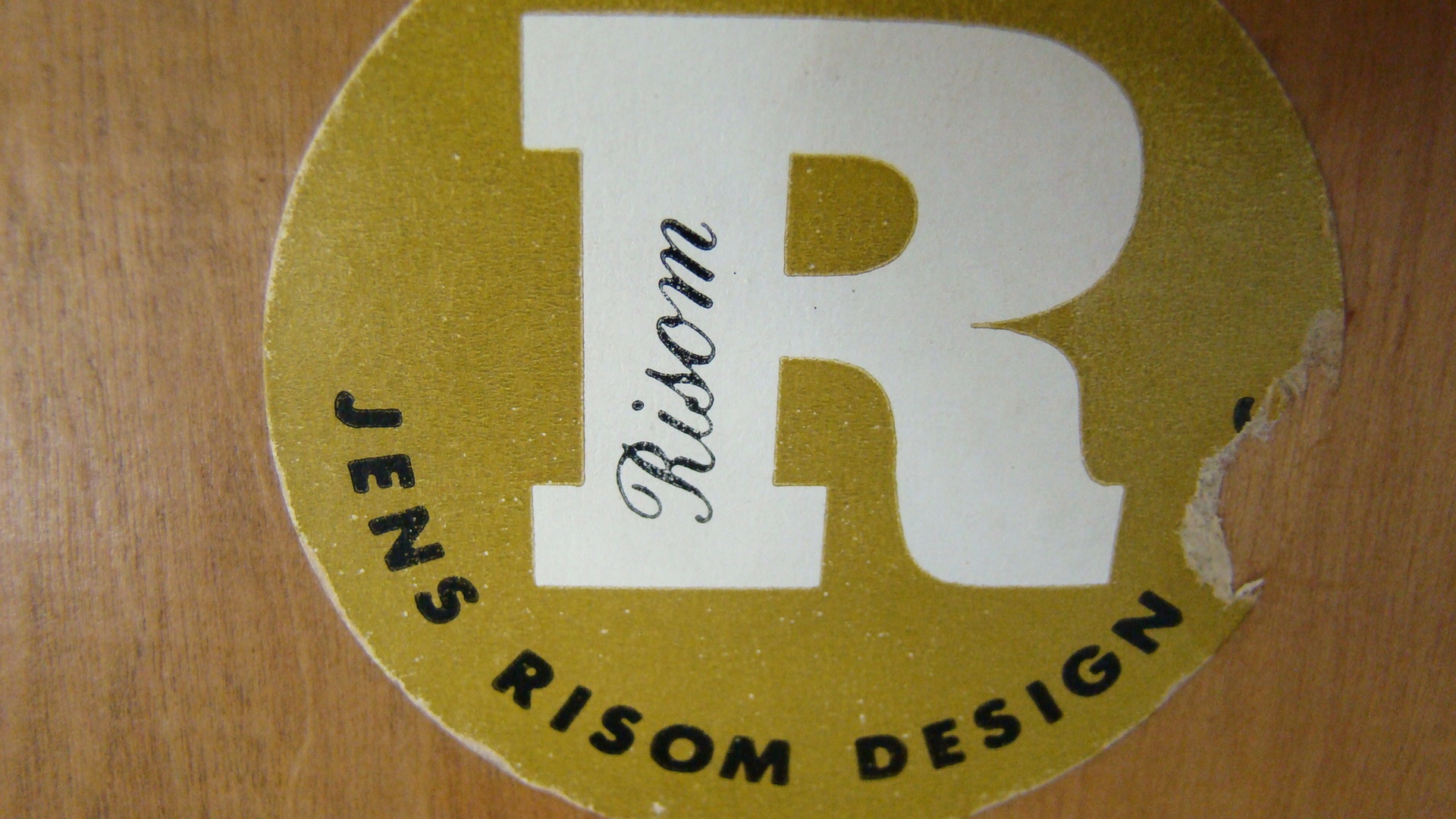 Vintage Jens Risom Mid-Century Modern Arm Chair.