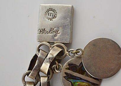 Sterling Silver Zodiac Charm Bracelet from Mexico