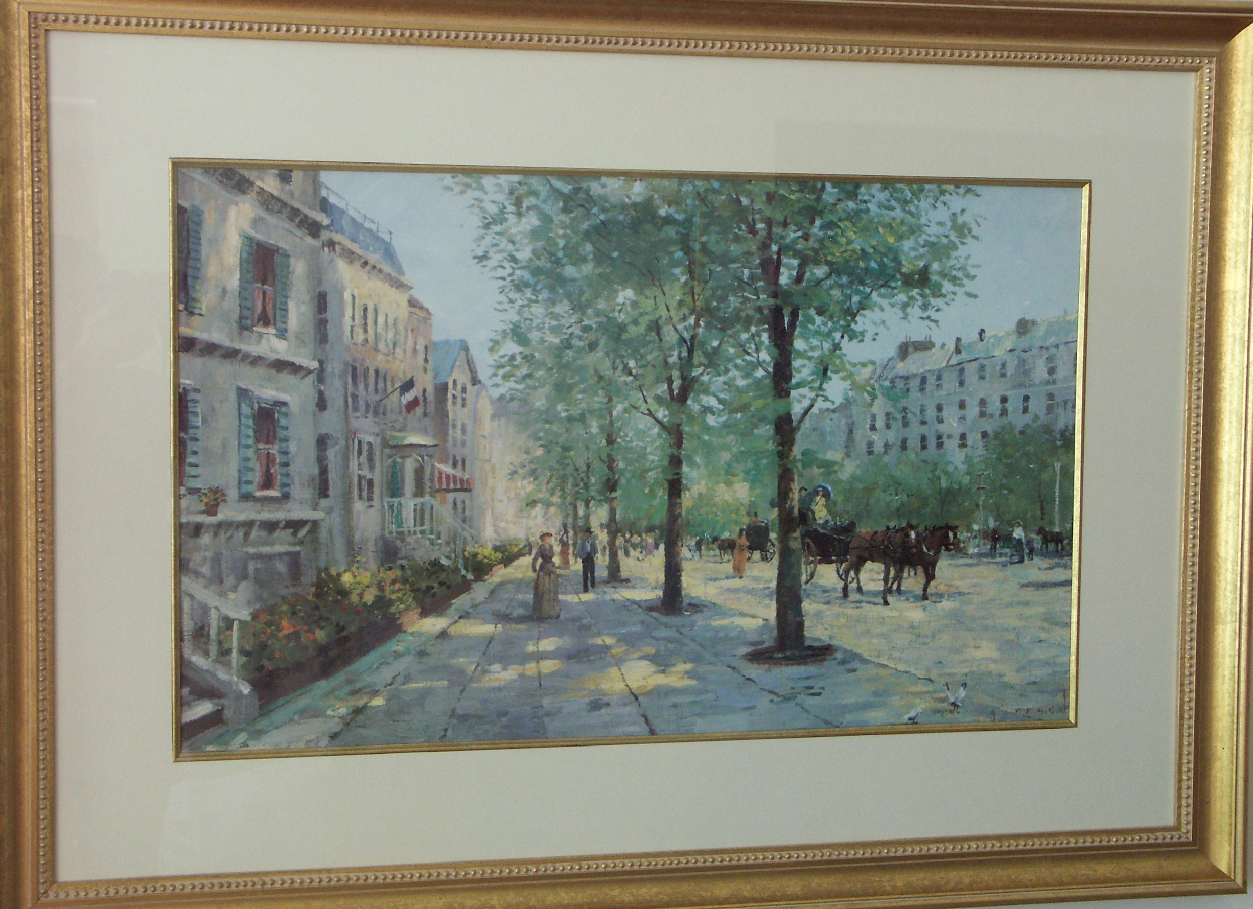 Robert Girrard (Thomas Kinkade) Framed Print