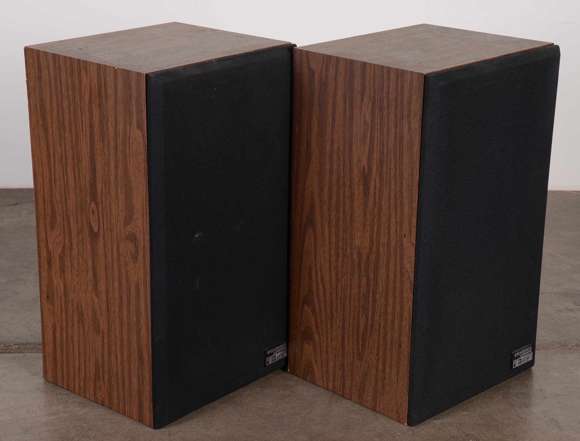 Two Pioneer 3-Way Centrex Speakers