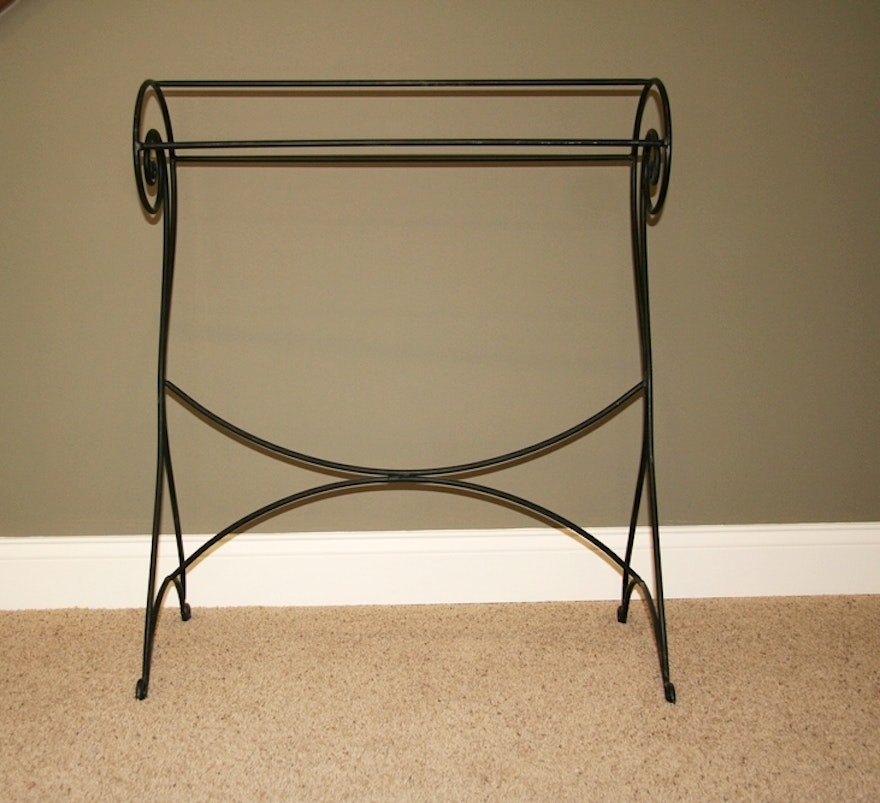 Wrought Iron Quilt Rack