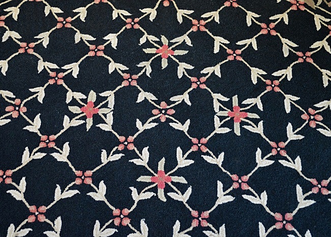 "Rooster Bijoux" Horchow Area Rug