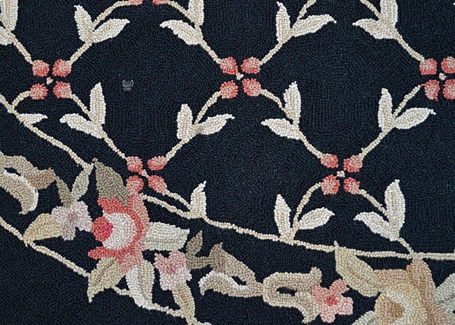 "Rooster Bijoux" Horchow Area Rug