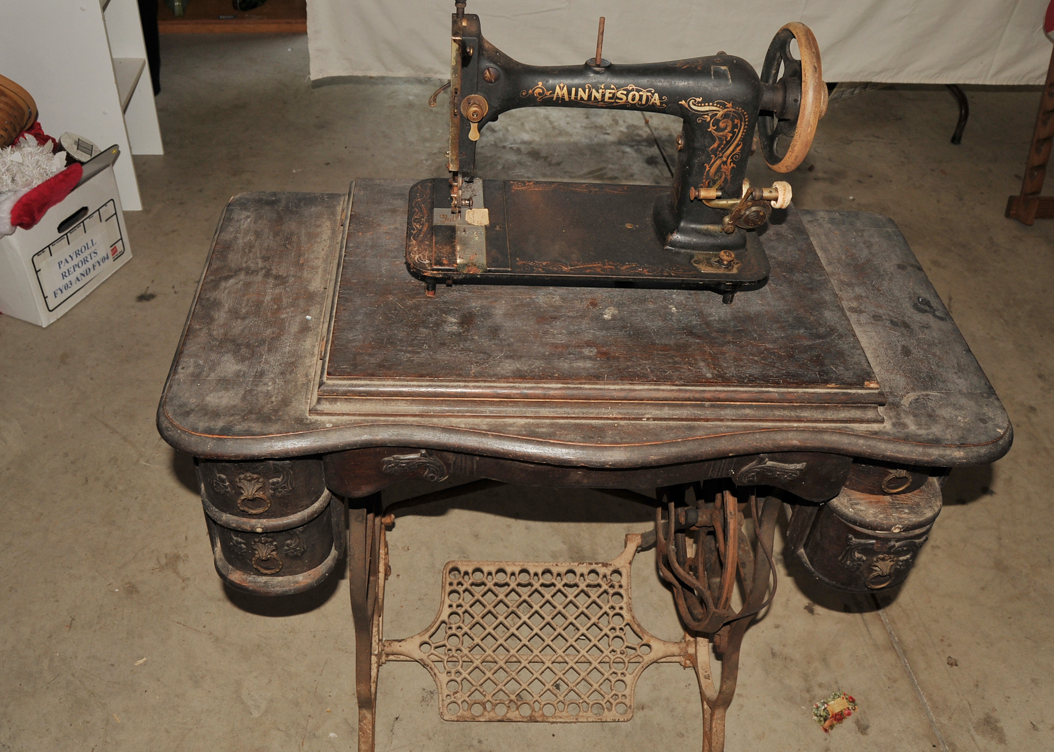 Antique Minnesota Sewing Machine