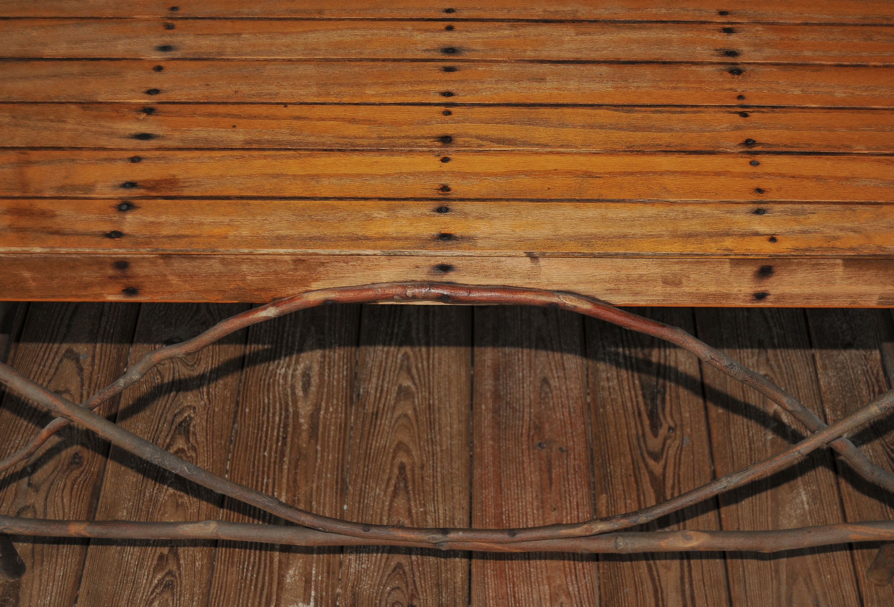 Amish Crafted Hickory table