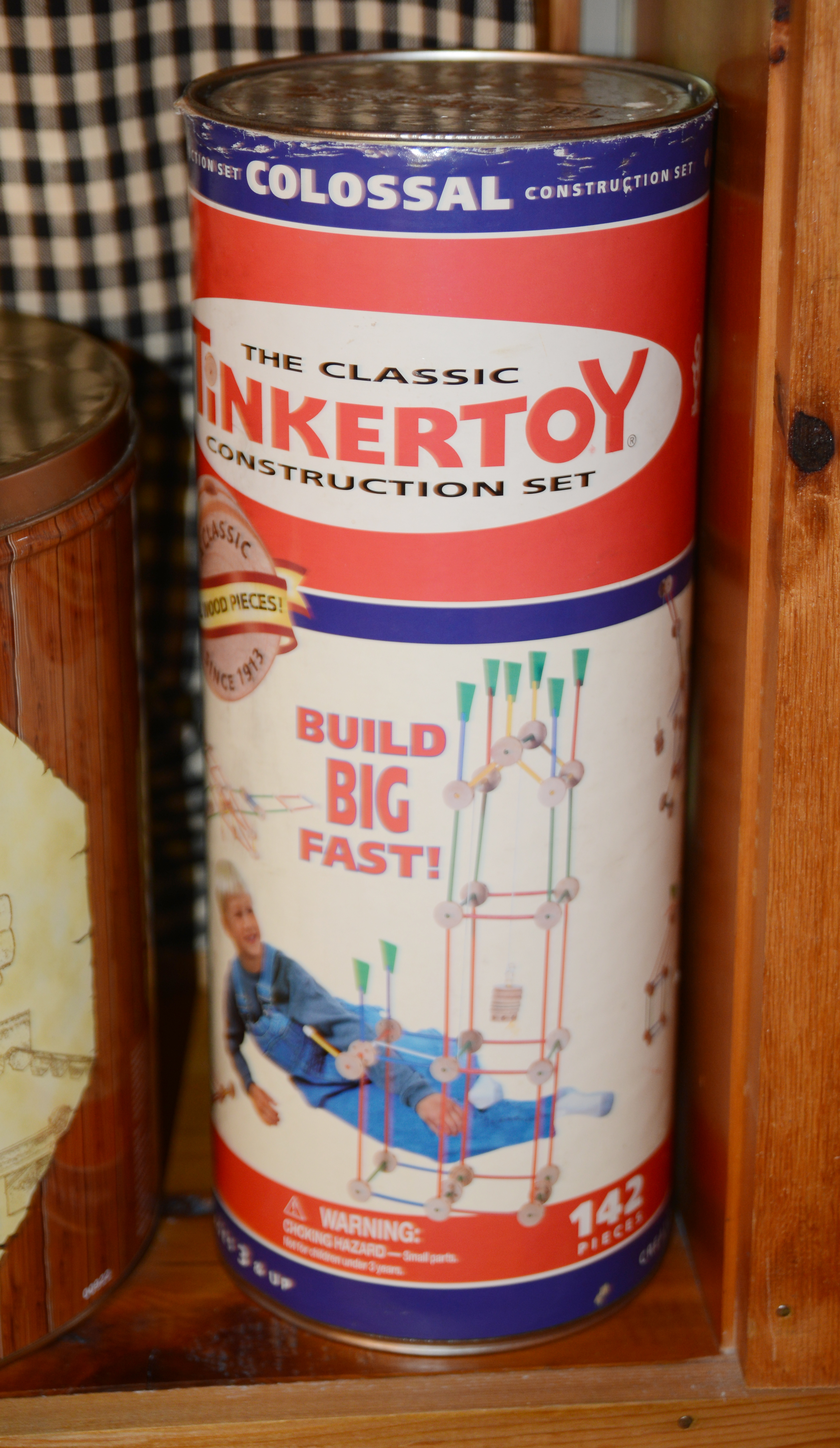 Lincoln Logs and Tinker Toys