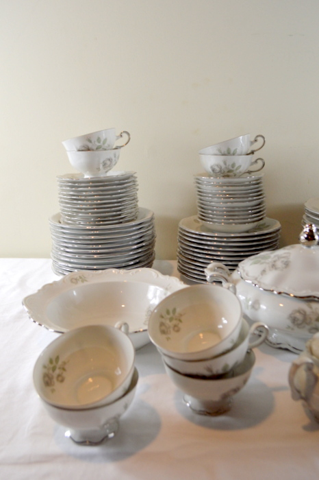 Mitterteich Bavaria Mystic Rose China Set