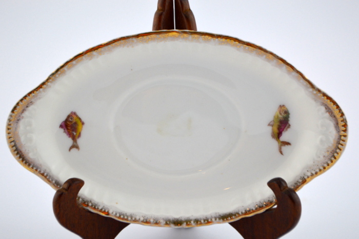 Antique Limoges Platter and Victoria Austria Dish