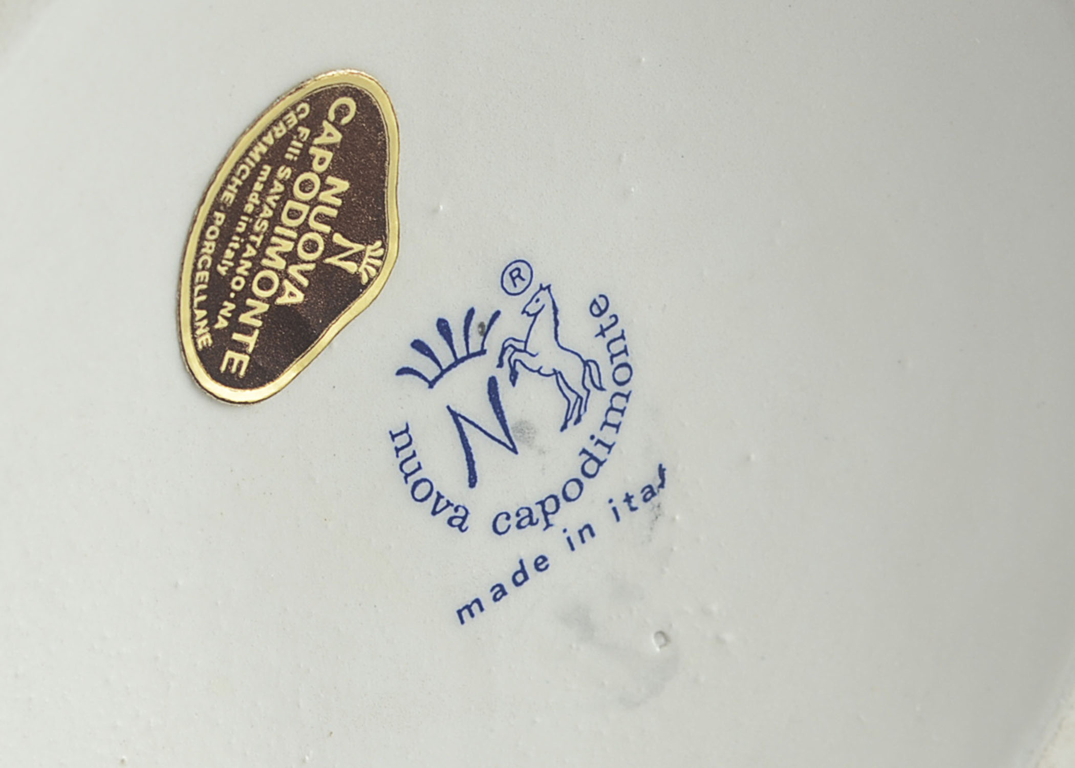 Modern Capodimonte Vase