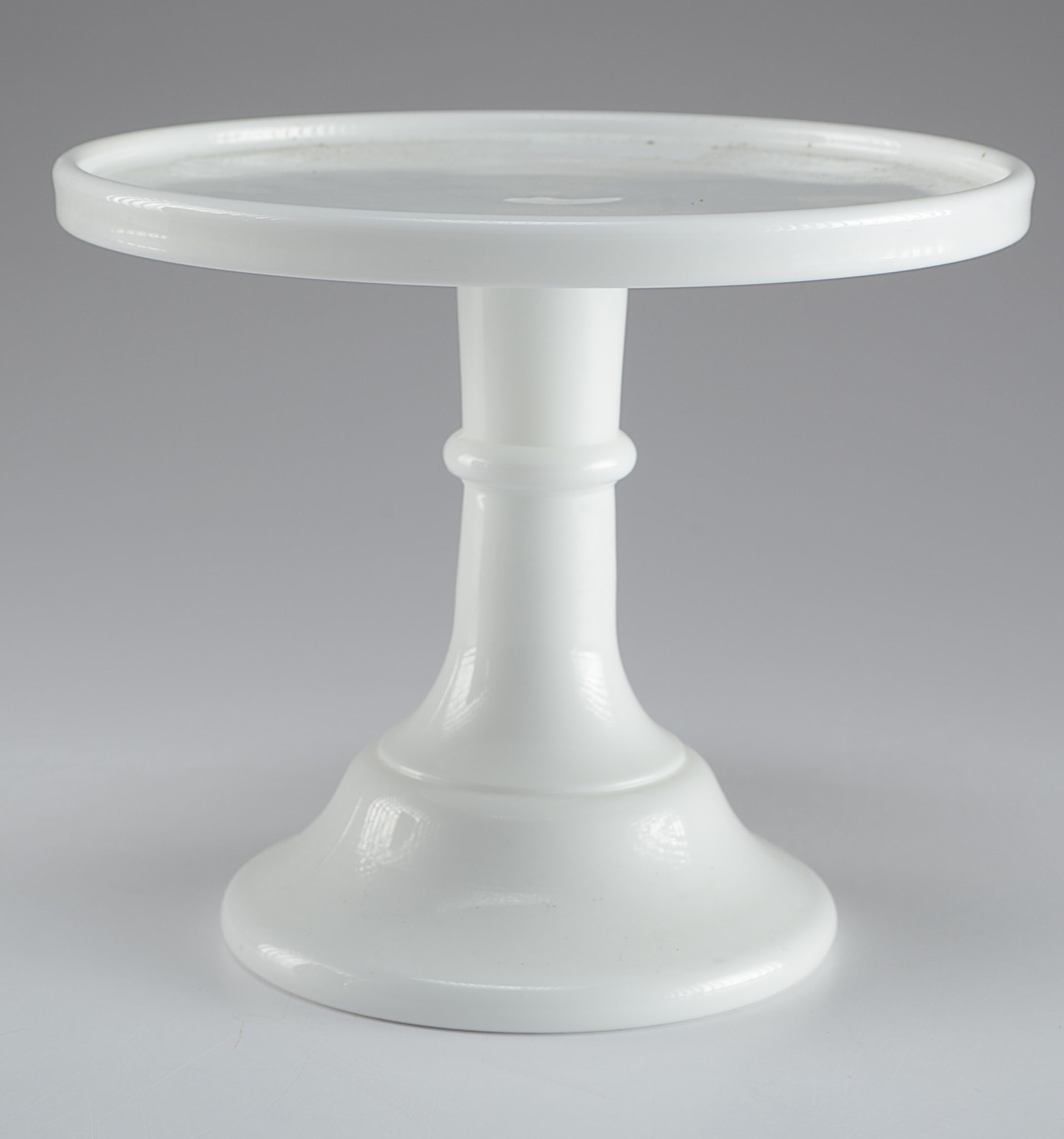 White Glass Cake Stand