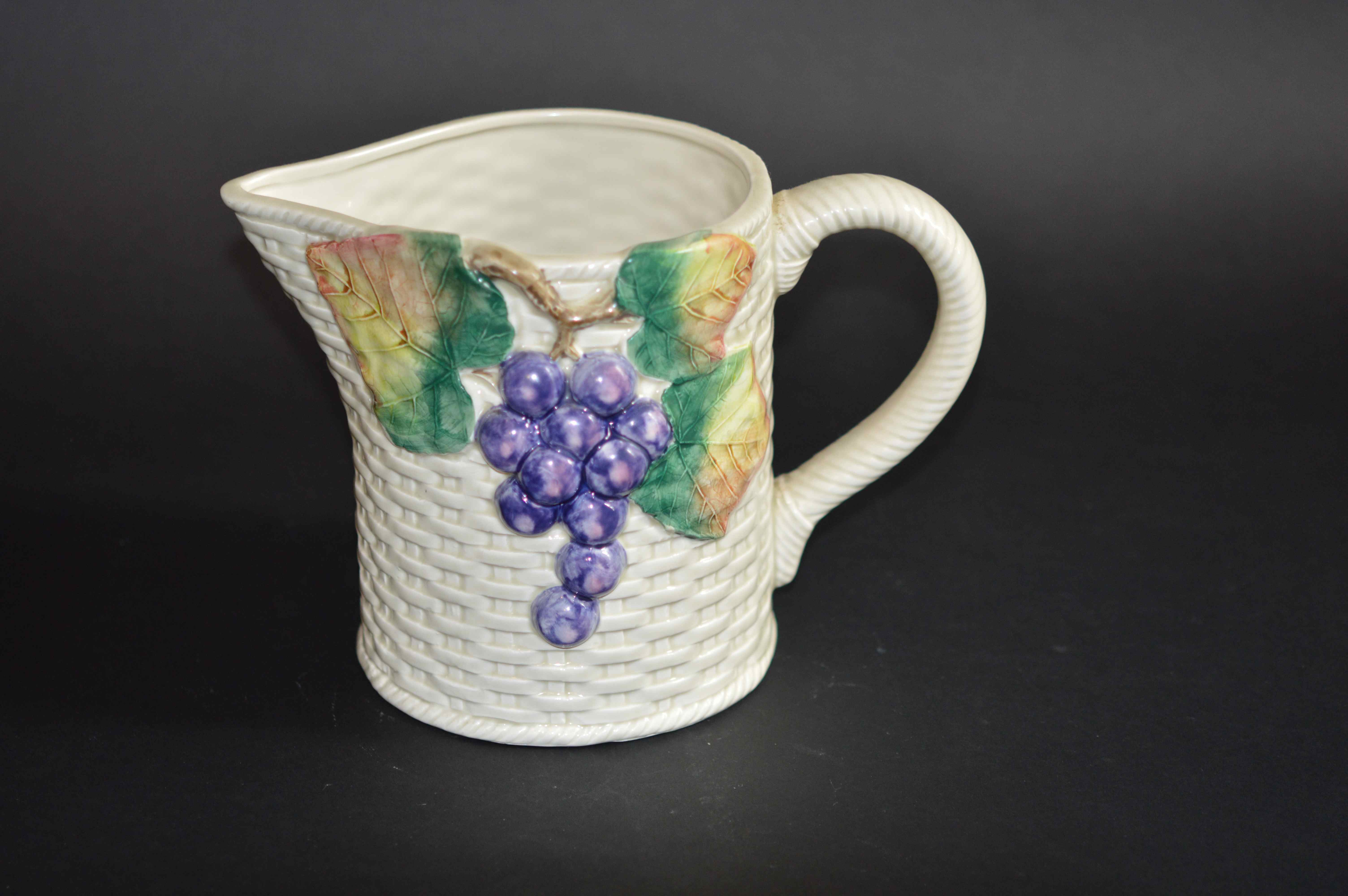 Fitz & Floyd Basketweave Pitcher and More