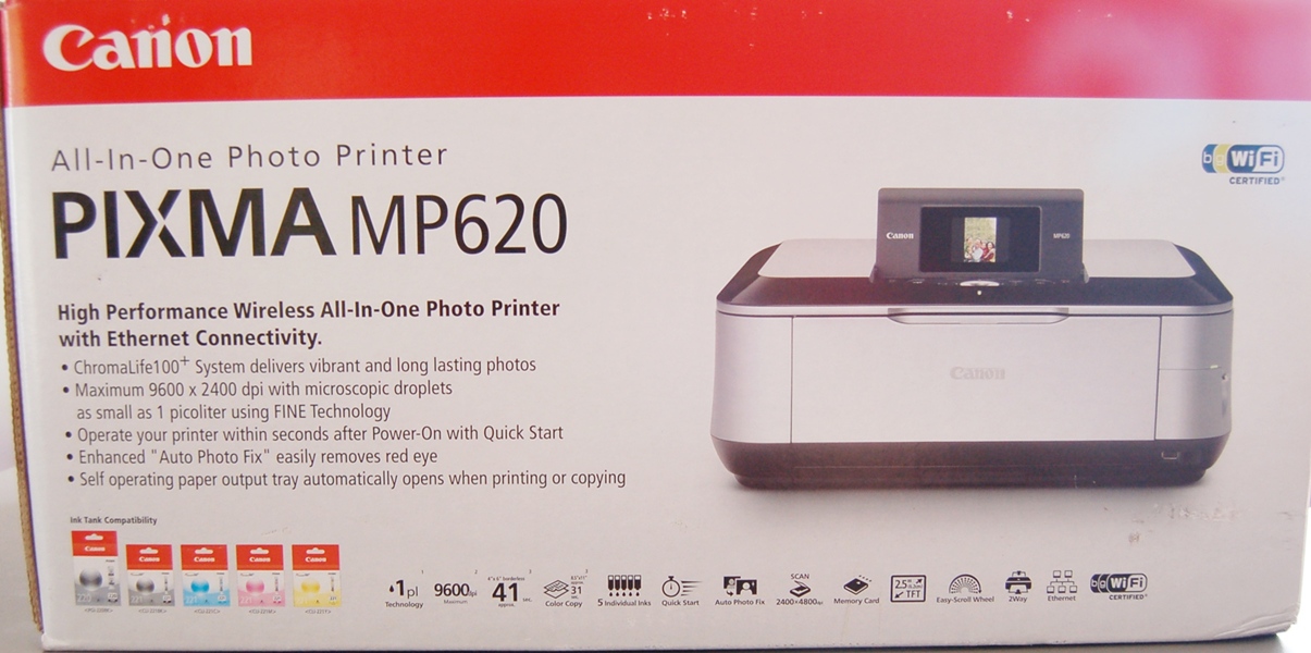Canon Pixma MP620 All -in- One Photo Printer