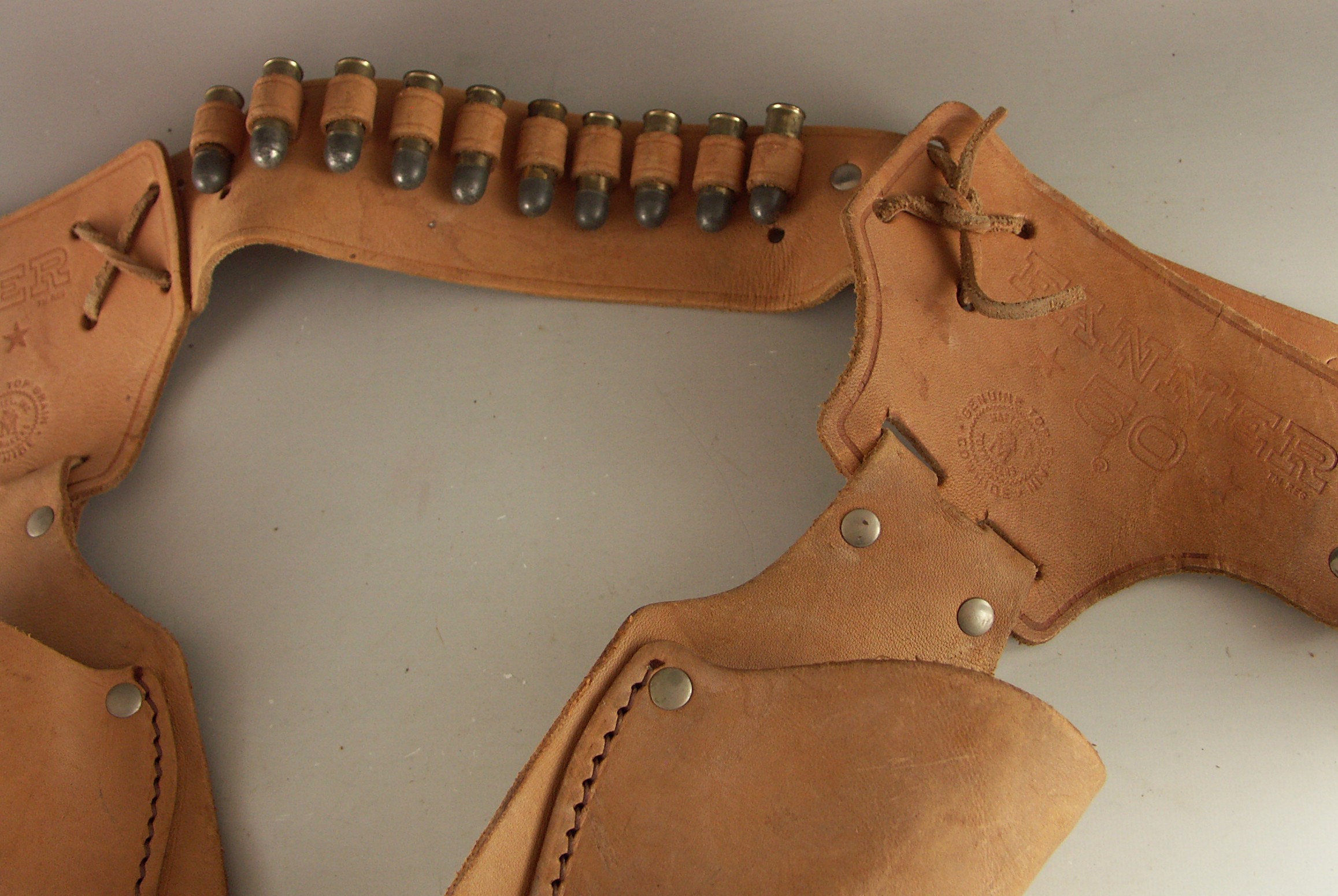 Mattel Fanner 50 Toy Guns and Belt