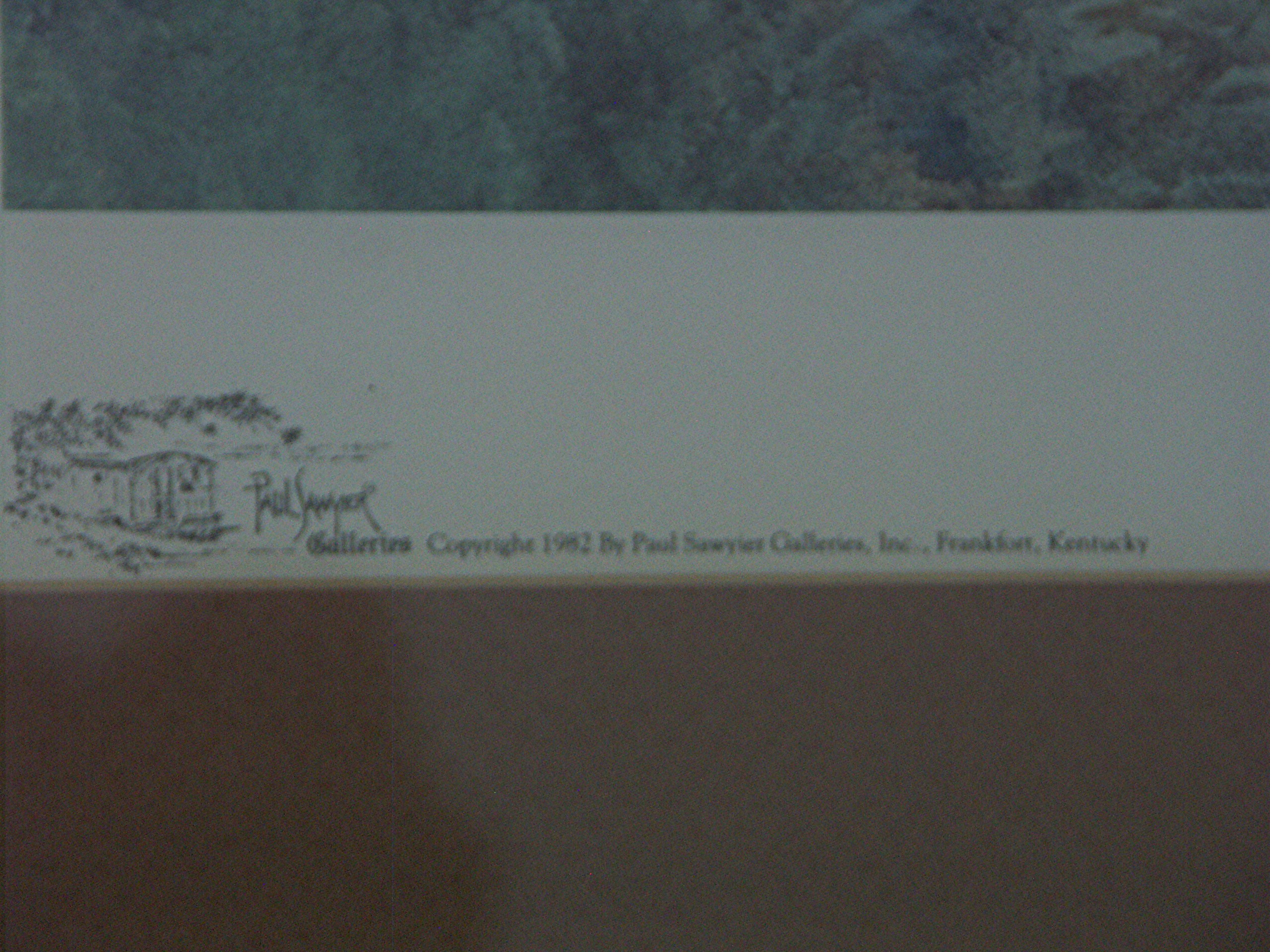 Paul Sawyier Limited Edition "From The Quarry" Print