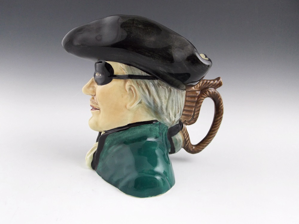 "Dick Turpin" and "Punch" Vintage Falcon Ware Toby Jugs