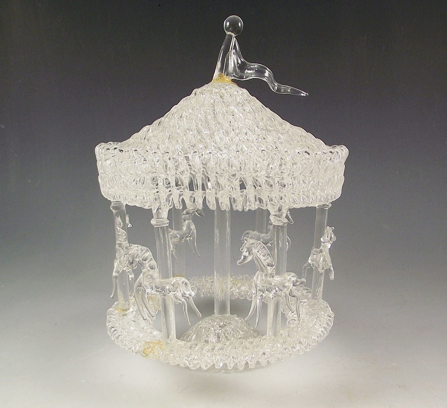 Collection of Spun Glass Figurines