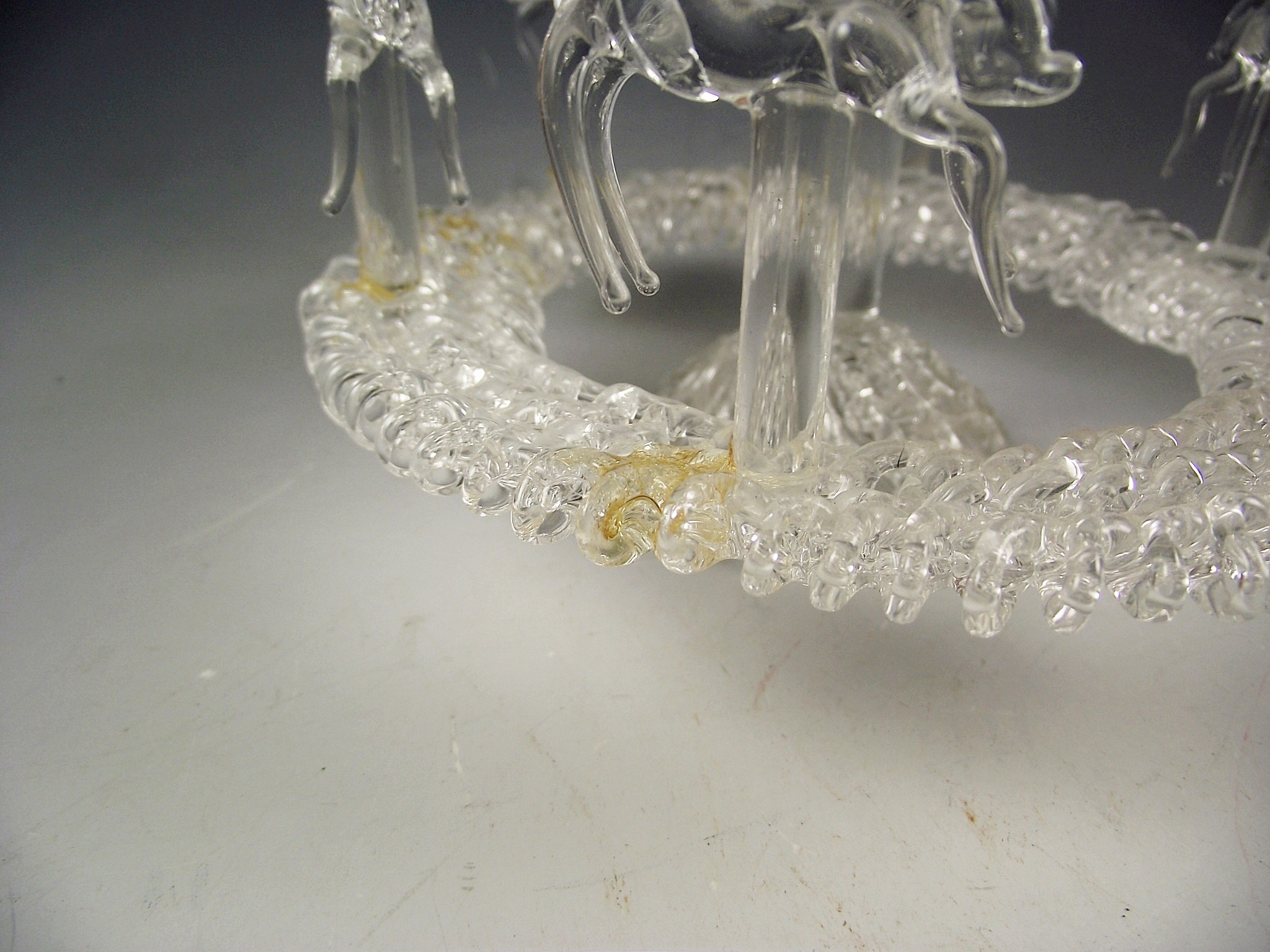 Collection of Spun Glass Figurines