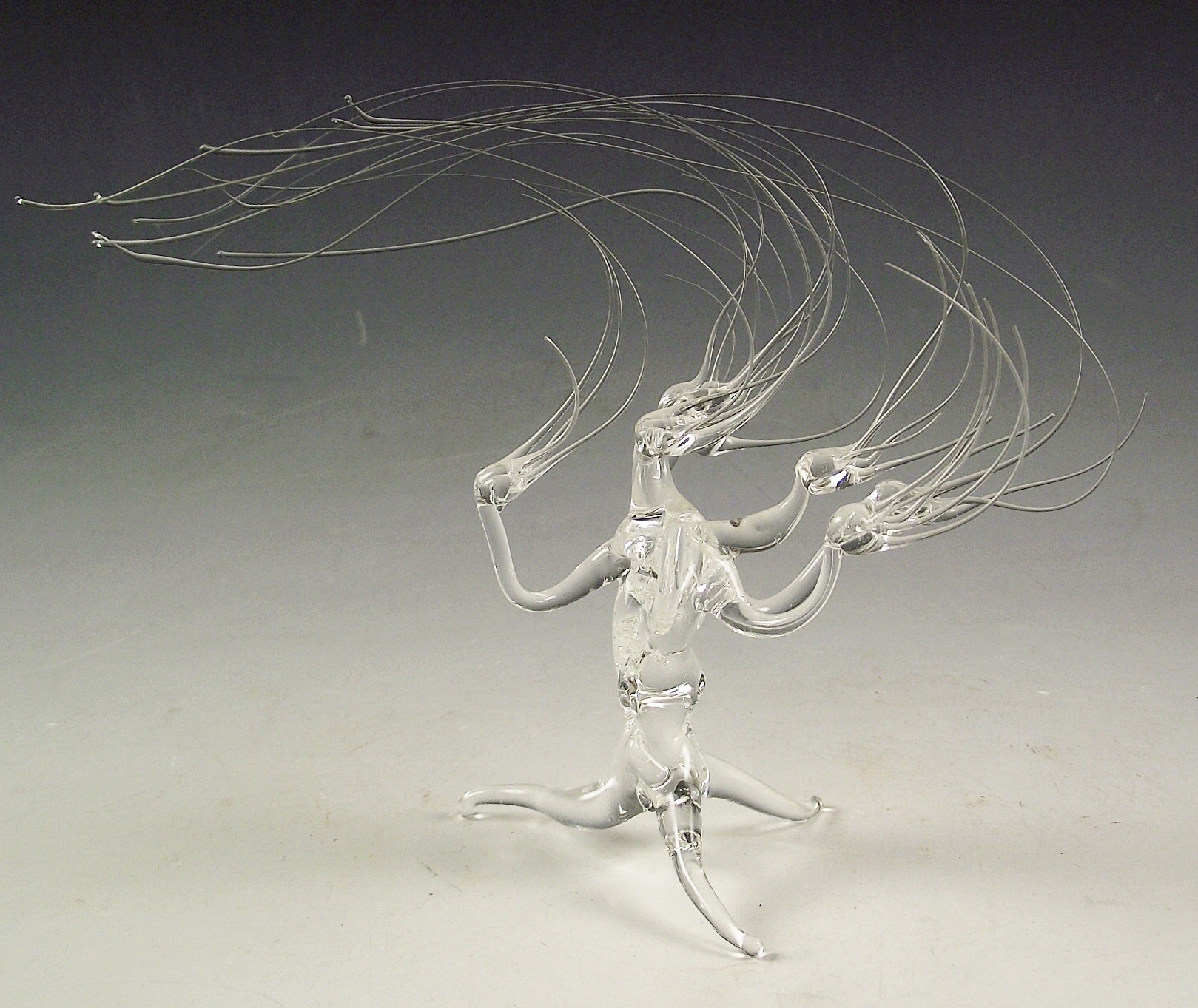 Collection of Spun Glass Figurines