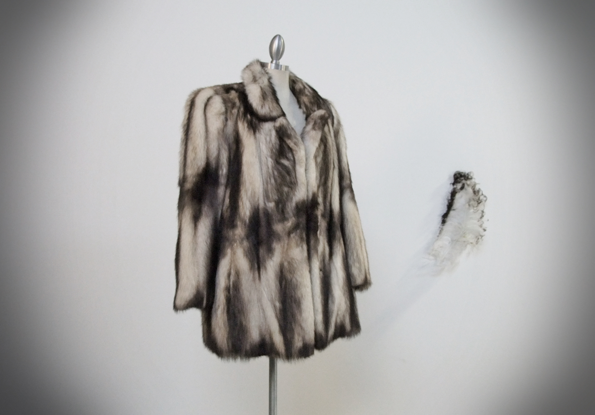 Vintage Genuine Fitch Fur Jacket 