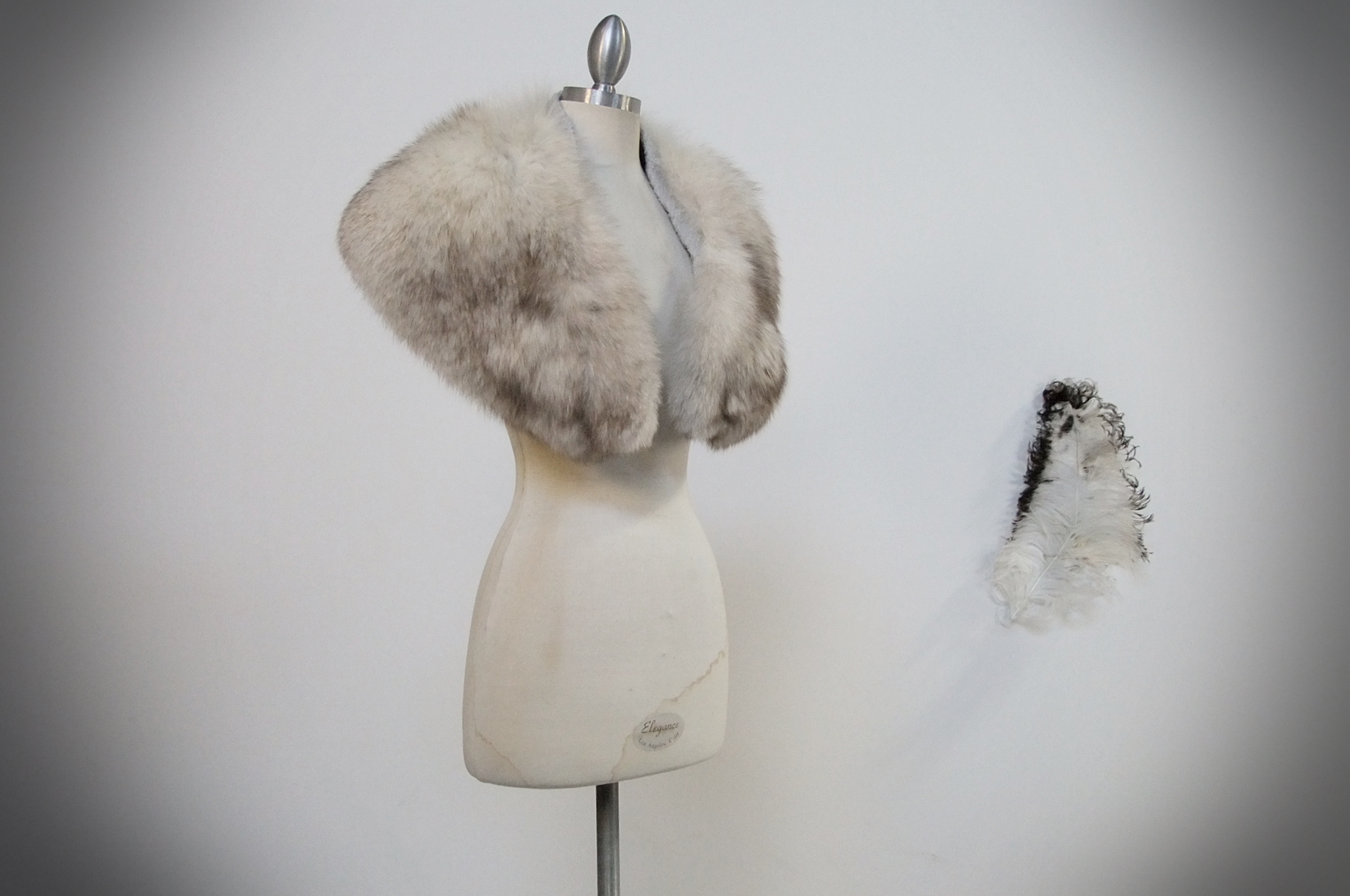 Vintage Luxurious Fox Fur Shrug