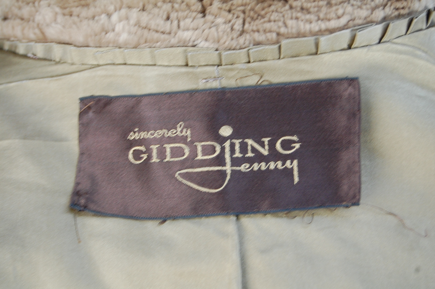 Beaver Jacket by Anne Klein from Gidding Jenny