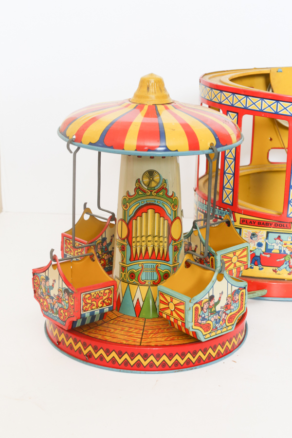 Vintage Tin Wind Up Toys Chein, Gibbs