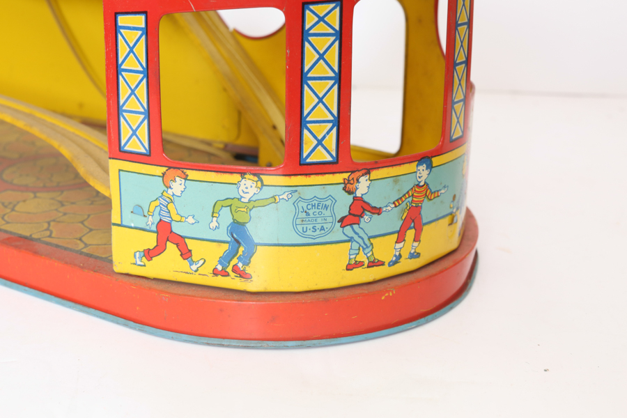 Vintage Tin Wind Up Toys Chein, Gibbs