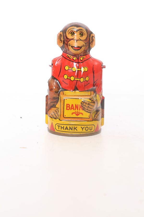 Vintage Tin Wind Up Toys Chein, Gibbs