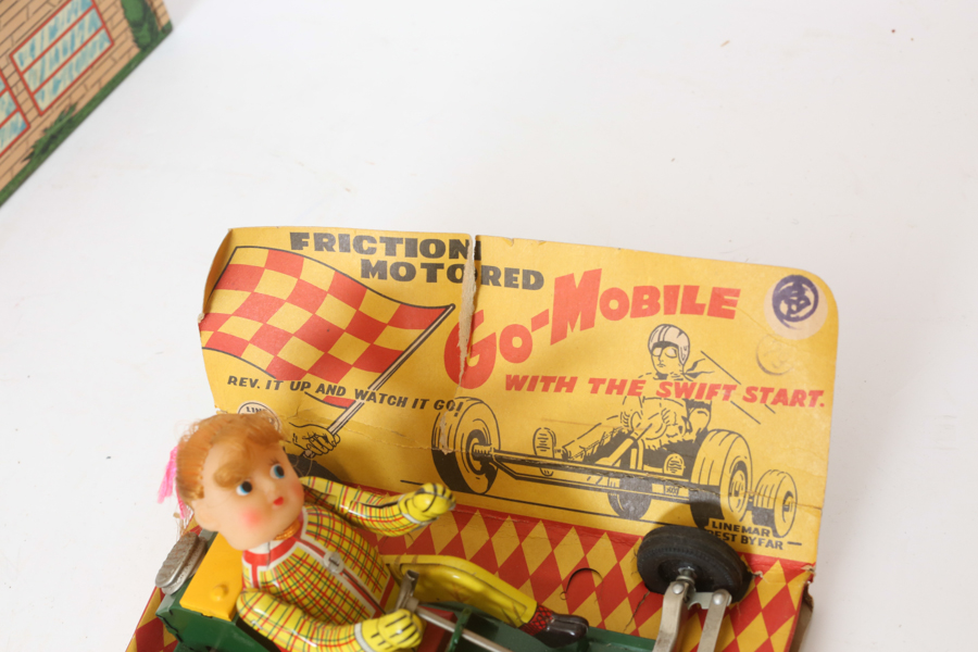 Vintage Wyandotte Fire House & Friction Toys